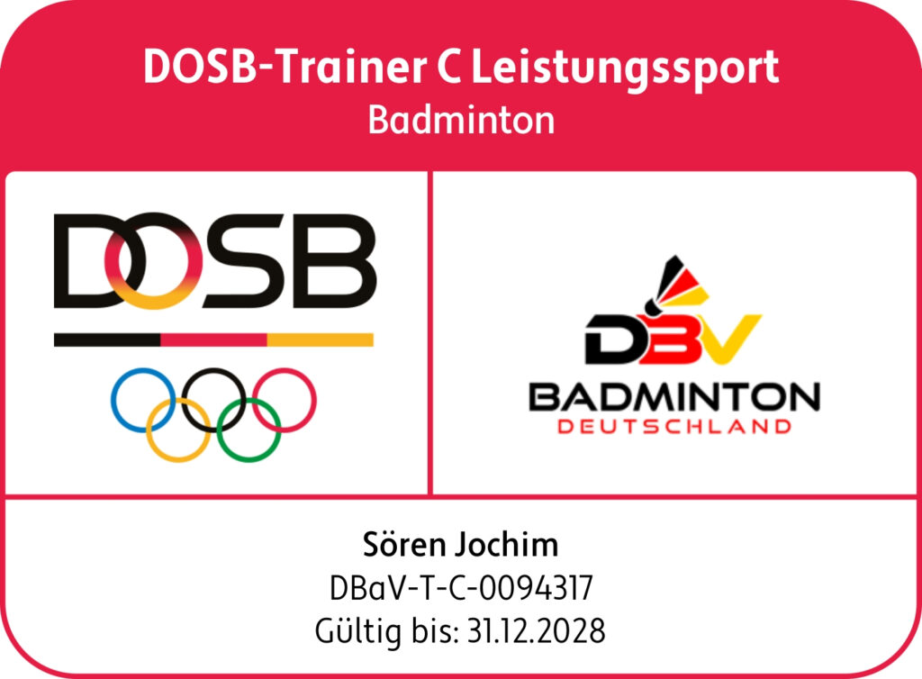 C-Trainer Lizenz Badminton Trainer Trier SJochim Basics